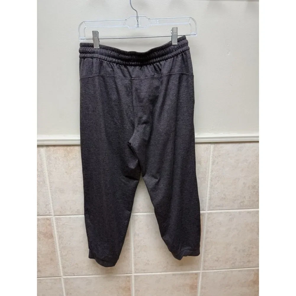 Lululemon Heathered Brown Performance Joggers Drawstring Waist Sz 6